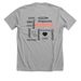 Nurse Shirt, a Athletic Heather Premium Unisex Tee (back-view)
