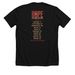 Hope: This Changes Everything Tour, a Solid Black Blend Premium Unisex Tee (back-view)