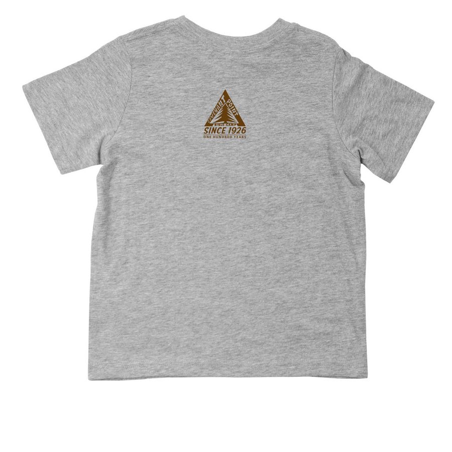 Centennial Shirts for Toddlers, a Heather Toddler Tee (back-view)