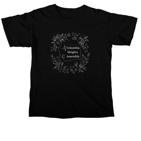 Washington State, a Black Comfort Colors Unisex Tee