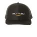 Dogs > People Hat, a Black Printed Snapback Trucker Cap