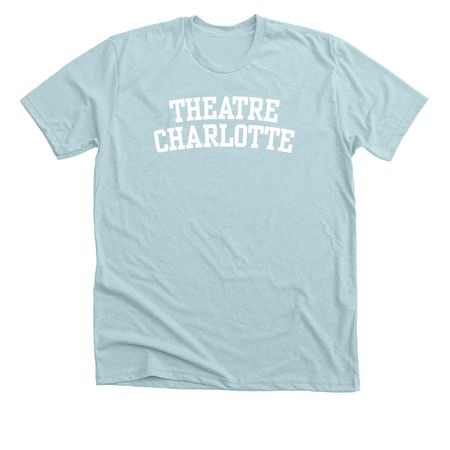 Collegiate TC, a Heather Ice Blue Premium Unisex Tee