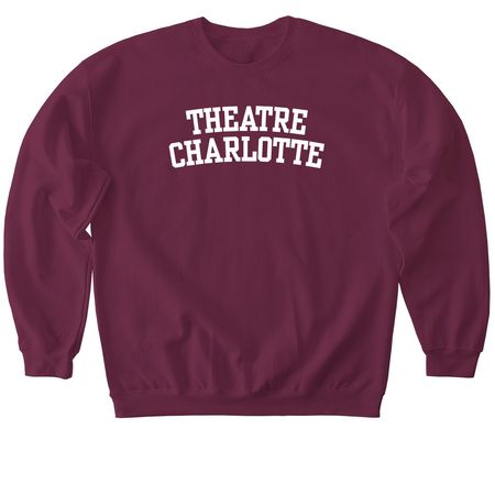 Collegiate TC, a Maroon Softstyle Crewneck Sweatshirt