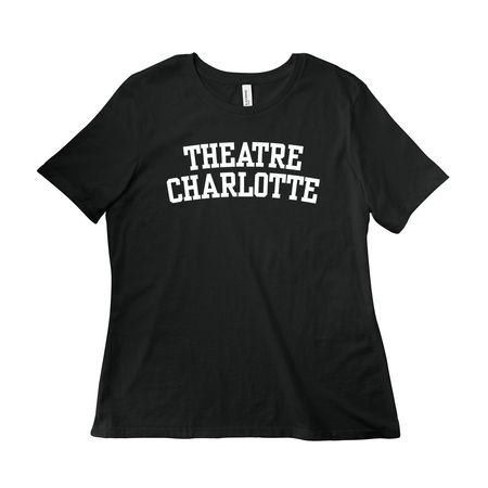 Collegiate TC, a Vintage Black Women?s Relaxed Cotton Tee
