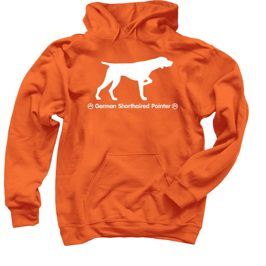 German Engineering Shirts, a Orange Pullover Hoodie