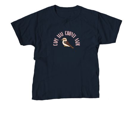 Cape May County AAZK 2026 LOL Kookaburra, a Navy Youth Unisex Tee
