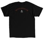 Phlebotomy merch, a Black Classic Unisex Tee (back-view)