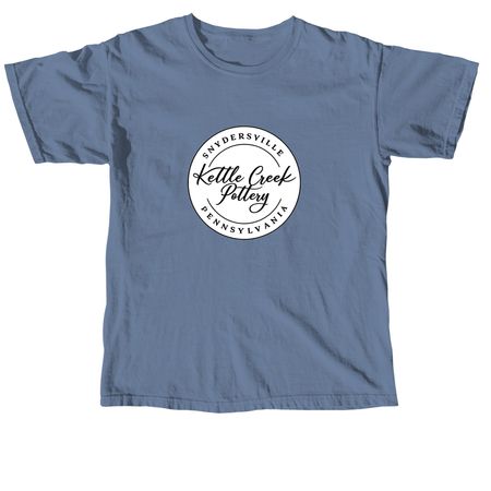 Kettle Creek Pottery Merchandise, a Blue Jean Comfort Colors Unisex Tee
