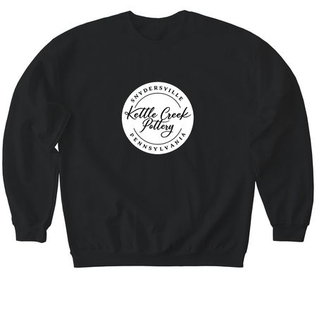 Kettle Creek Pottery Merchandise, a Black Softstyle Crewneck Sweatshirt