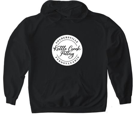 Kettle Creek Pottery Merchandise, a Black Gildan Softstyle Pullover Hoodie