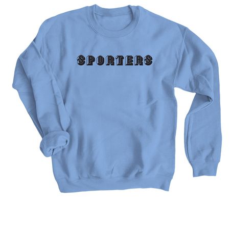 Sporters, a Carolina Blue Crewneck Sweatshirt