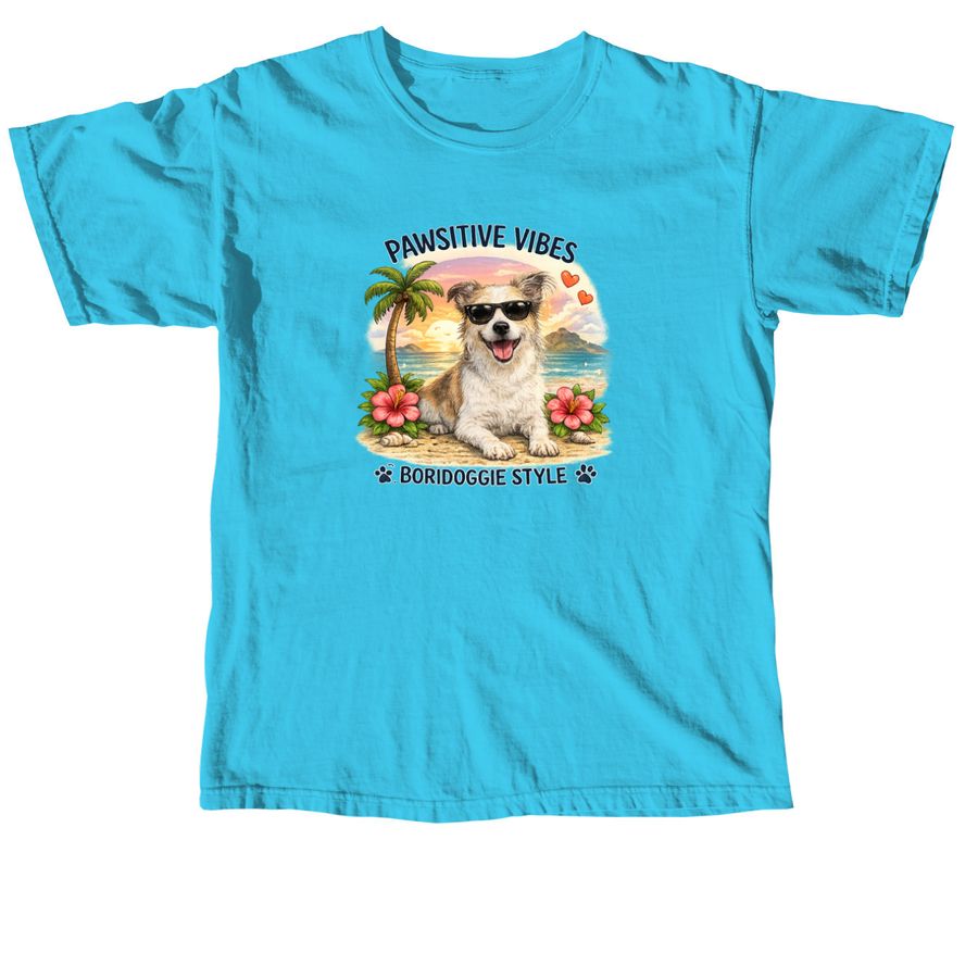 LPF Summer Series, a Lagoon Blue Comfort Colors Unisex Tee
