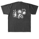 GONE-T, a Shadow Heavyweight Garment Dye Tee (back-view)