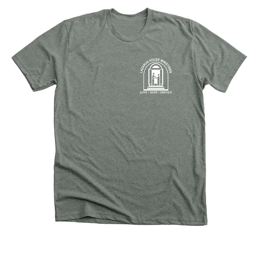 Volunteer Swag!, a Deep Heather Premium Unisex Tee