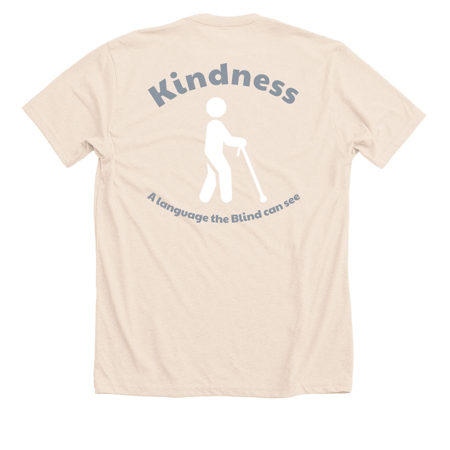 The OG shirt&nbsp;, a Heather Soft Cream Premium Unisex Tee (back-view)