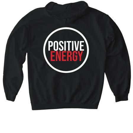 PE Life Renewal Leaf Collection, a Black Gildan Softstyle Pullover Hoodie (back-view)