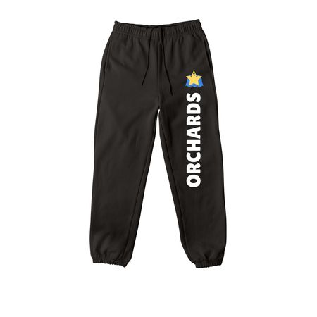 Comfy Cozy Orchards Pants!, a Black Premium Heavyweight Jogger