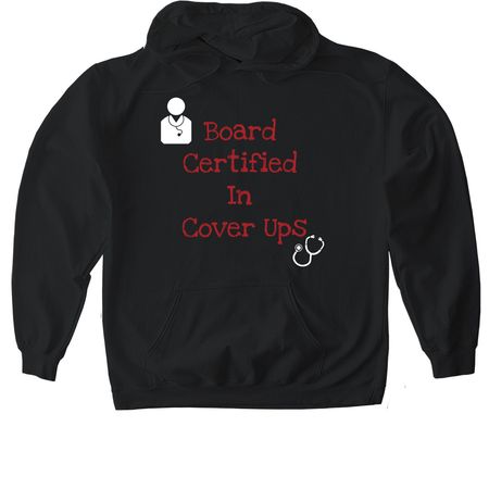 Funny Tees, a Black Gildan Softstyle Pullover Hoodie