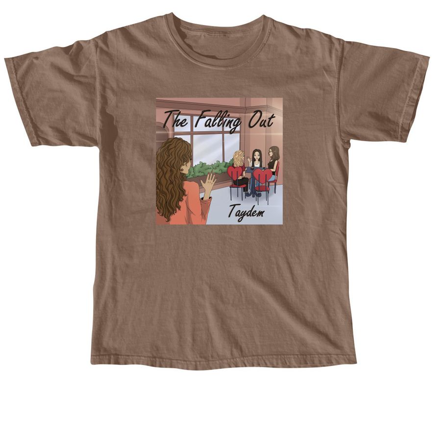 'The Falling Out', a Espresso Comfort Colors Unisex Tee