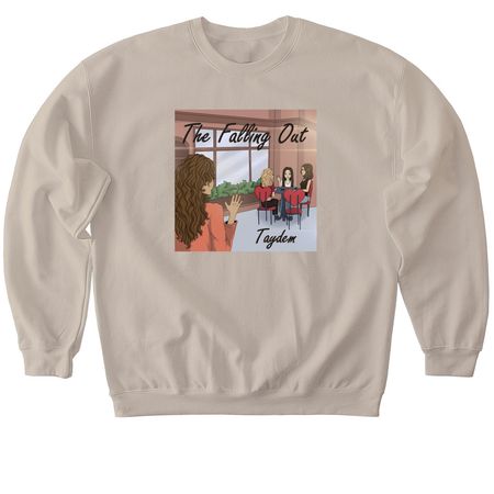 'The Falling Out', a Sand Softstyle Crewneck Sweatshirt