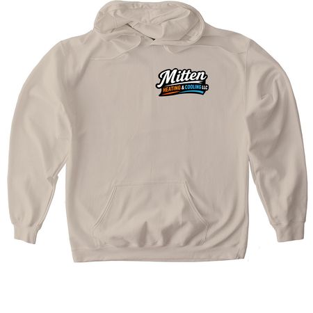 Mitten Heating & Cooling LLC, a Sand Gildan Softstyle Pullover Hoodie