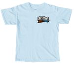 Mitten Heating & Cooling LLC, a Chambray Comfort Colors Unisex Tee (back-view)