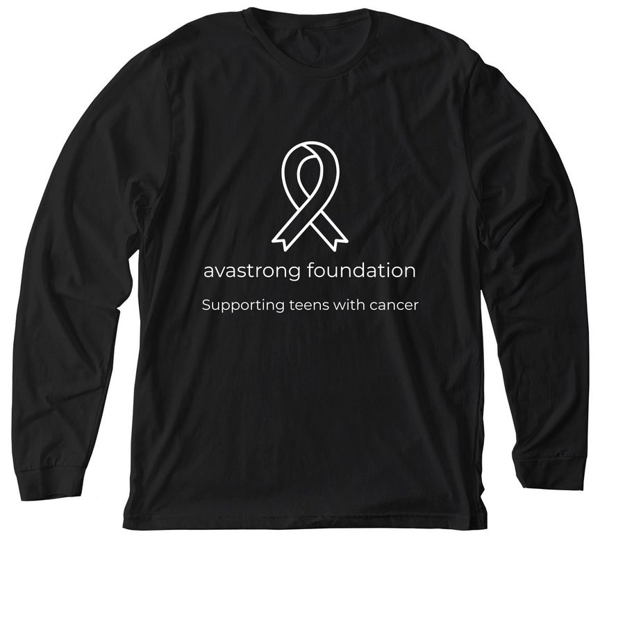 Avastrong winter items, a Solid Black Blend Premium Long Sleeve Tee