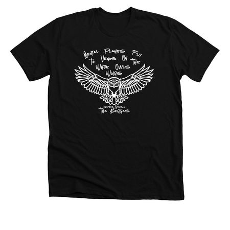 Mental Planes, a Solid Black Blend Premium Unisex Tee