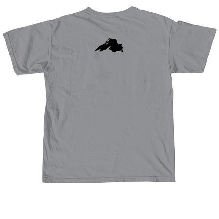 Northern Raven Studio&nbsp;, a Granite Comfort Colors Unisex Tee (back-view)