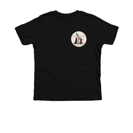 TC America 250 Logos&nbsp;, a Solid Black Blend Premium Youth Tee