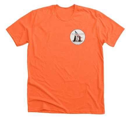 TC America 250 Logos&nbsp;, a Heather Orange Premium Unisex Tee