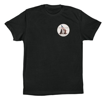 TC America 250 Logos&nbsp;, a Vintage Black Premium Cotton Tee