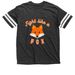 Toby Strong, a Vintage Smoke / White Football Jersey Tee