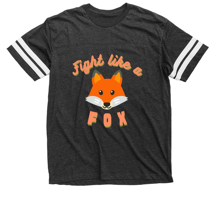Toby Strong, a Vintage Smoke / White Football Jersey Tee