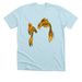 Koi Fish by Megan, a Heather Ice Blue Premium Unisex Tee
