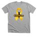 Team Leo - Childhood Cancer Awareness, a Athletic Heather Premium Unisex Tee