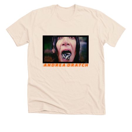 Andrea Dratch, a Heather Soft Cream Premium Unisex Tee