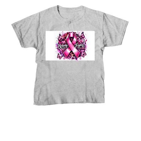 Help fight for a cure, a Sport Grey Youth Unisex Tee