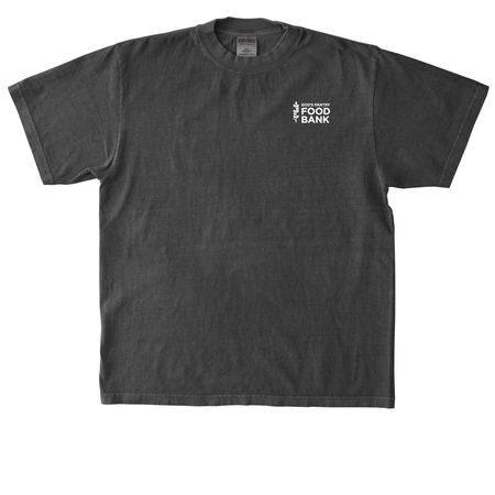 God's Pantry Food Bank&nbsp; Mini logo, a Shadow Heavyweight Garment Dye Tee