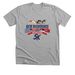 Paws Around the World 5K, a Athletic Heather Premium Unisex Tee