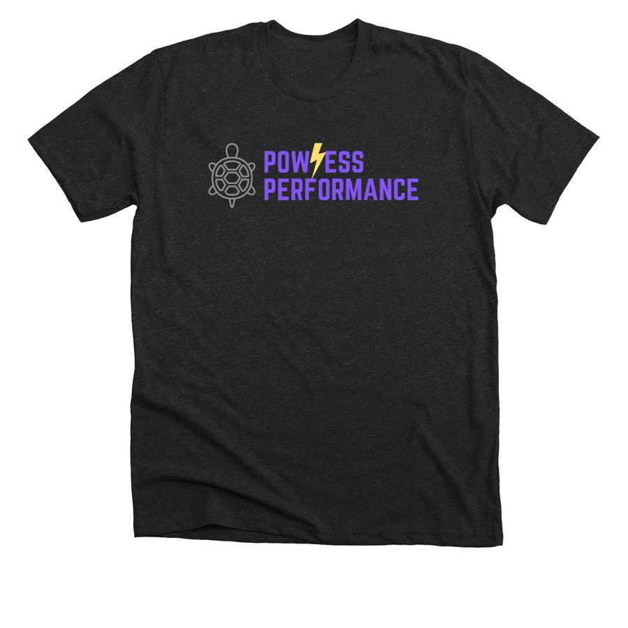 Powless Performance Shirt, a Dark Grey Heather Premium Unisex Tee