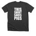 This Shirt Saves Pigs, a Dark Grey Heather Premium Unisex Tee