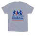 Disability Partnerships, a Vintage Denim Premium Cotton Tee (back-view)