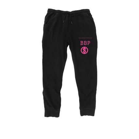 Black Business Professionals&nbsp;, a Black Midweight Fleece Joggers
