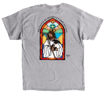 I?m just a Sheep, a Sport Grey Classic Unisex Tee (back-view)