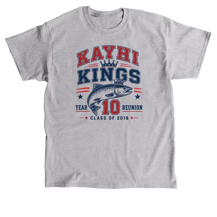 4th of July REUNION, a Sport Grey Classic Unisex Tee