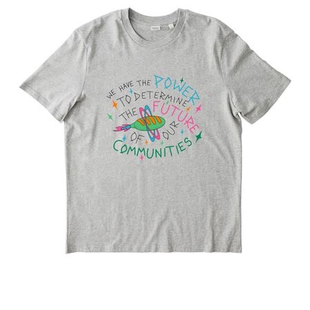We Have the Power: Adult & Youth, a Cool Heather Grey Stanley/Stella Unisex Creator 2.0 Tee