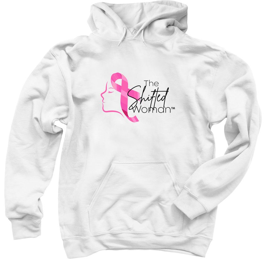 M.A.I. Thrive Tribe: The Shifted Woman, a White Pullover Hoodie