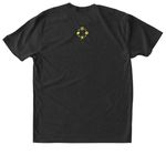 Seasons, a Vintage Black Triblend Unisex Tee (back-view)