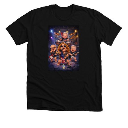 BABY V LIVE, a Solid Black Blend Premium Unisex Tee